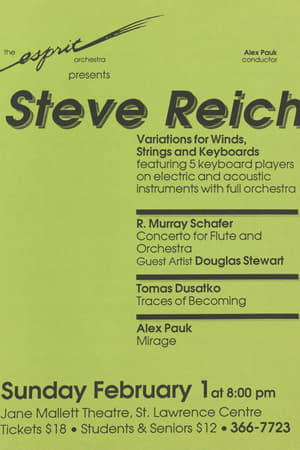 Steve Reich, R. Murray Schafer