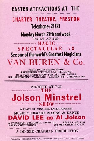 Van Buren & Co., David Lee as Al Jolson
