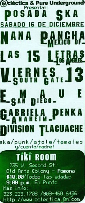 Nana Pancha, Las 15 Letras