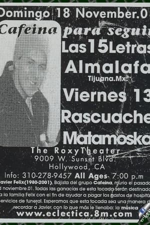 Cafeina, Las 15 Letras