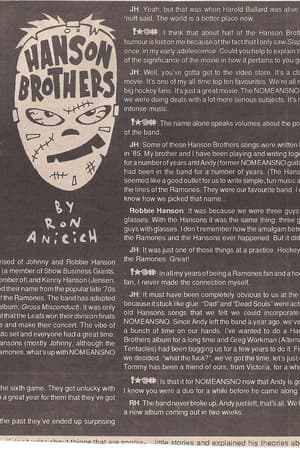 Hanson Brothers, NOMEANSNO
