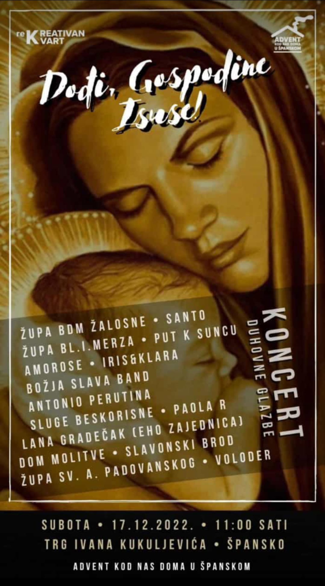Župa BDM Žalosne, Santo