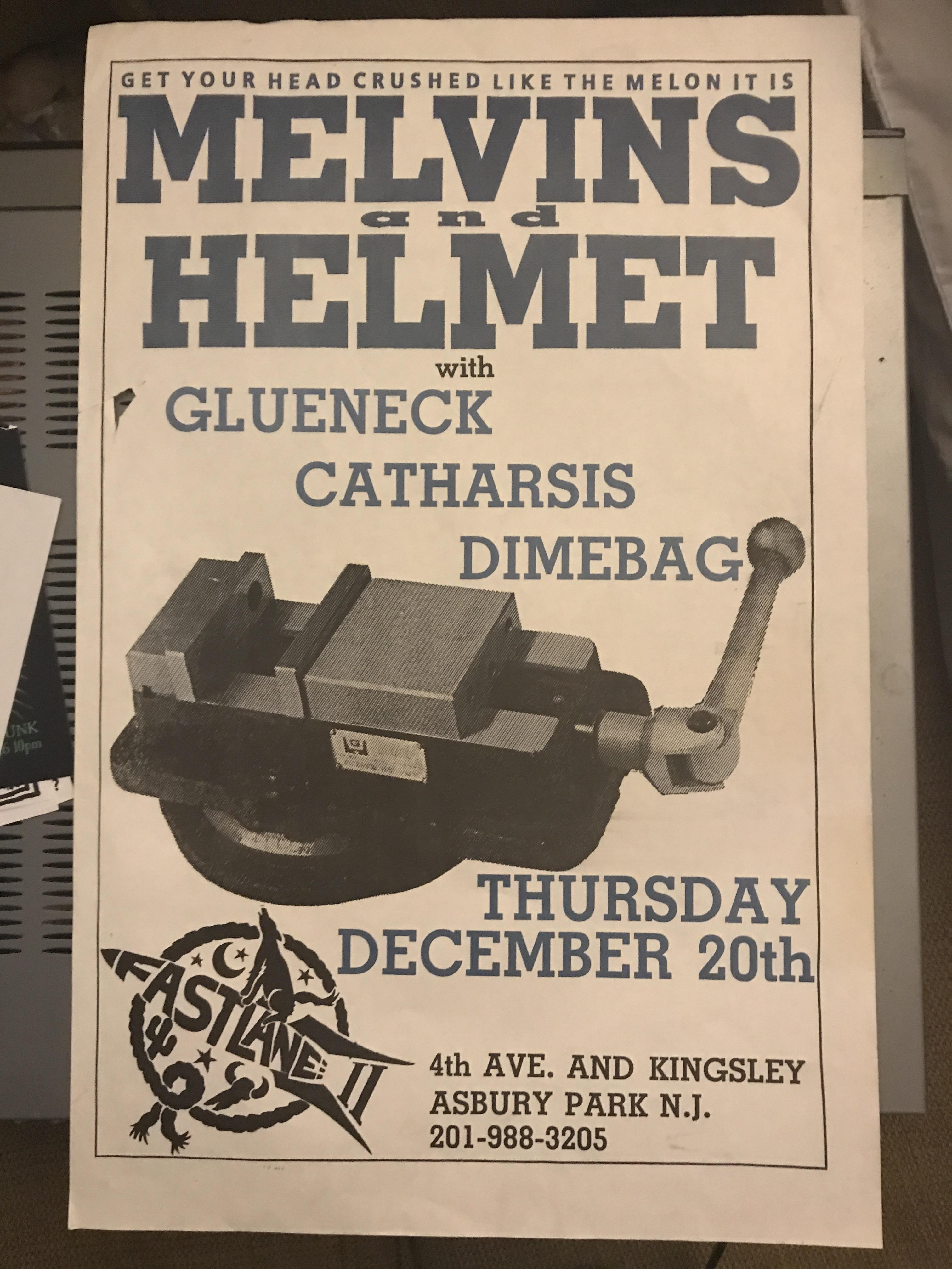 Melvins, Helmet