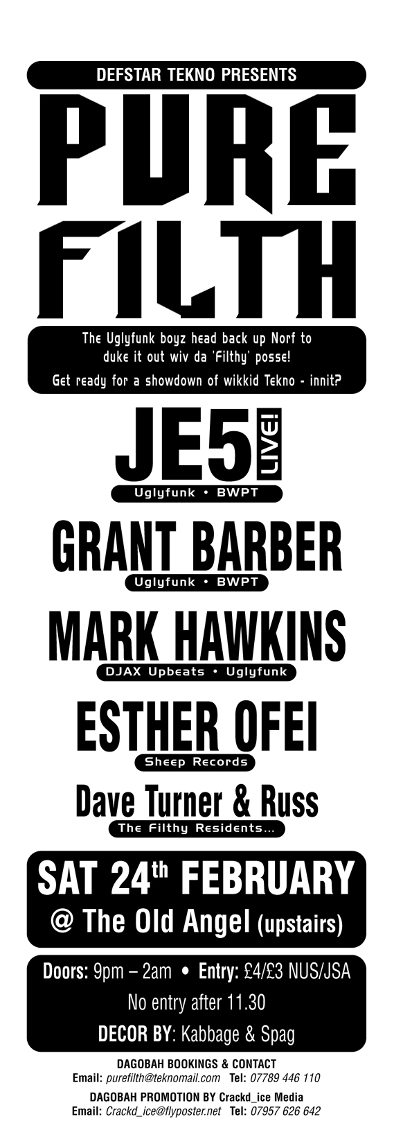 JE5 (live), Grant Barber