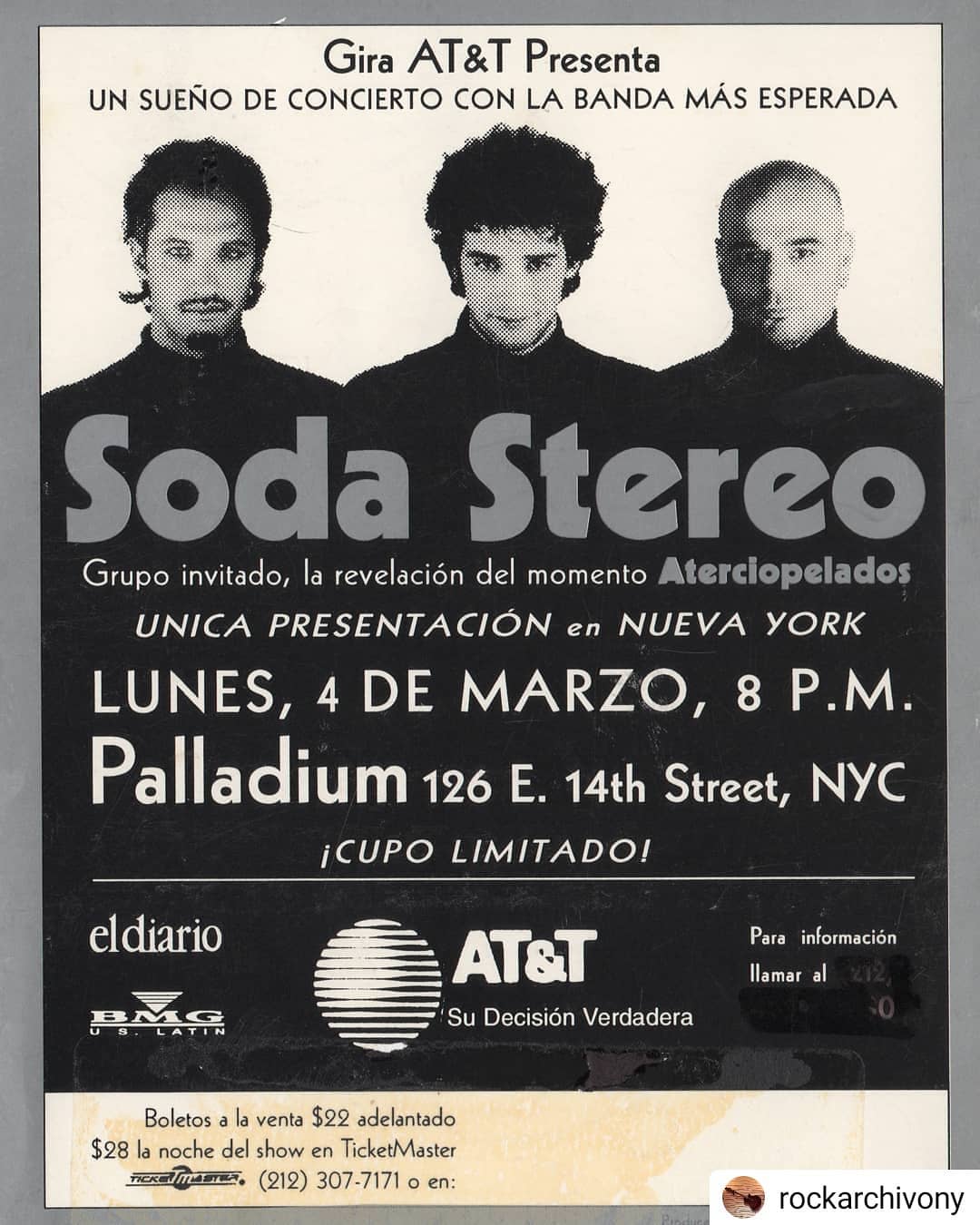 Soda Stereo, Aterciopelados