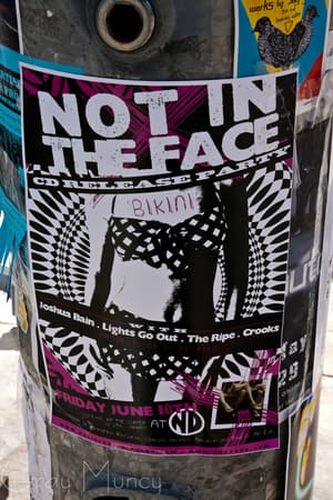 Not In The Face, Joshua Bain