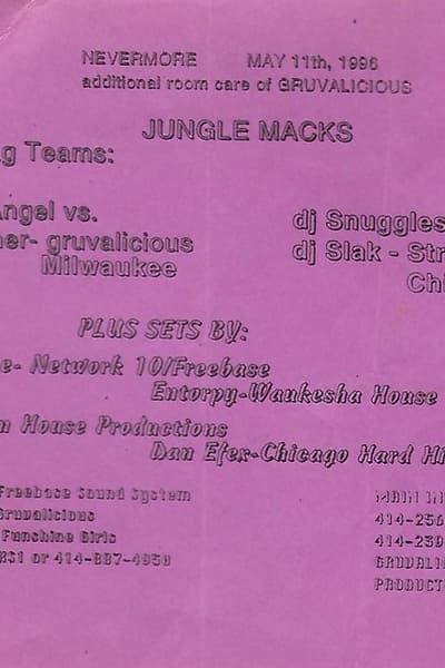 Jungle Macks May 11, 1996 Milwaukee