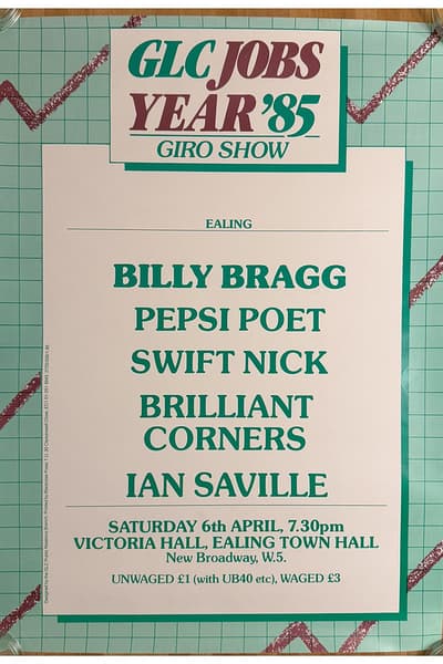 Billy Bragg, Pepsi Poet, Swift Nick