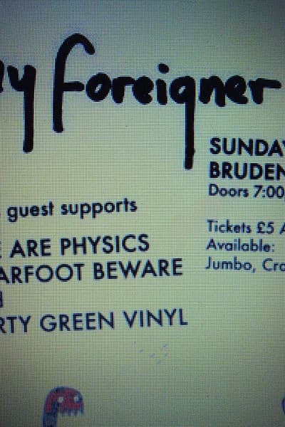 Johnny Foreigner, We Are Physics, Bearfoot Beware