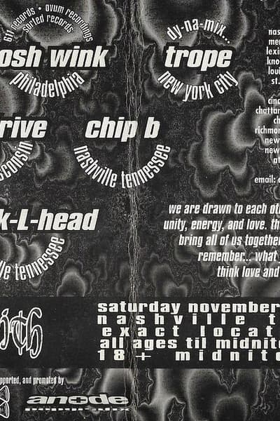 Josh Wink, Trope, Minddrive