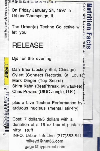 Mark Dinger Jan 24, 1997 Urbana/Champaign