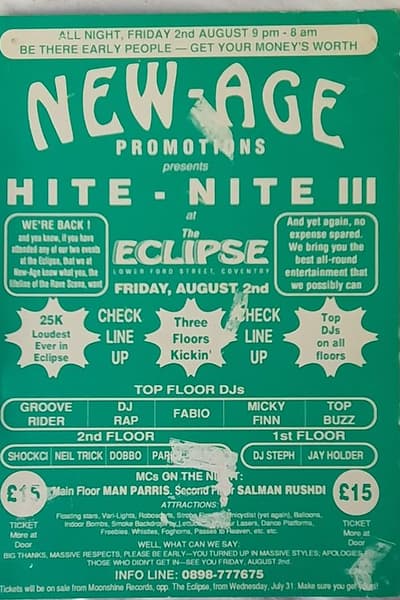 Top Buzz Aug 2, 1991 Coventry
