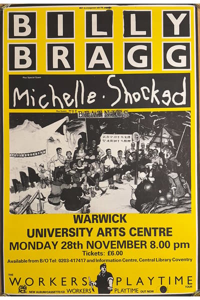 Billy Bragg, Michelle Shocked (Coventry)