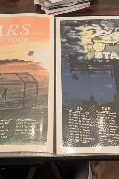 Stars Multiple cities (tour poster)