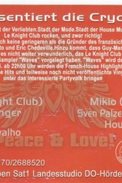 Liquid Club / Crydamoure Mar 13, 2004 Dortmund (DO)