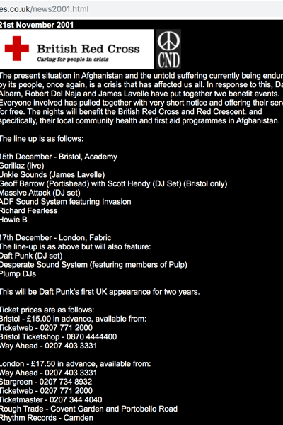 Plump DJs Dec 15, 2001 Bristol / London
