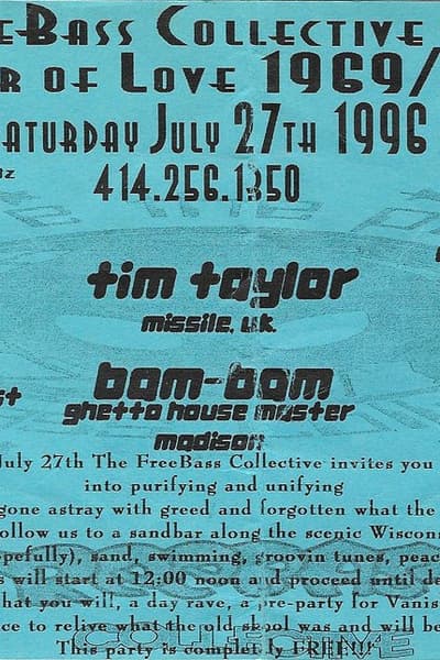 Kee (Madtown Madman), Tim Taylor (Missile UK), DJ Slip (Communique Records, Minneapolis)