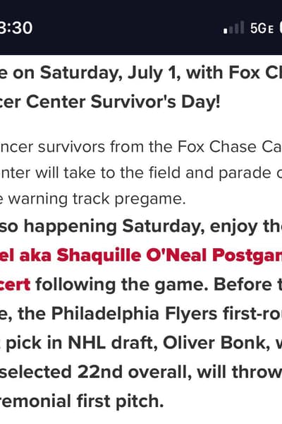Diesel aka Shaquille O'Neal Jul 1, 2023 Philadelphia