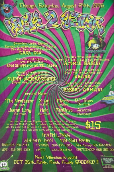 Vibeonauts Aug 24, 1996 Chicago