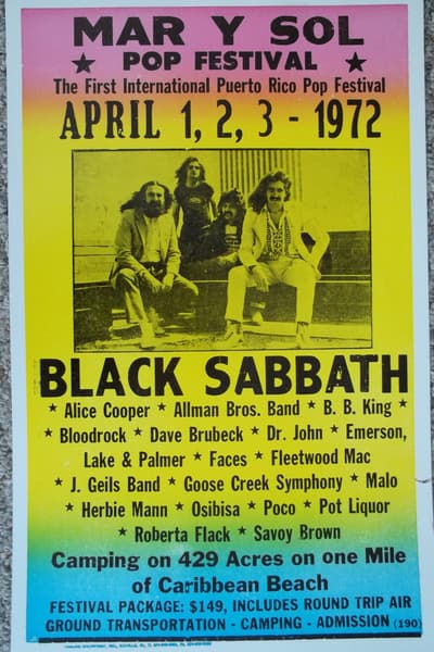 Black Sabbath, Alice Cooper (Puerto Rico)