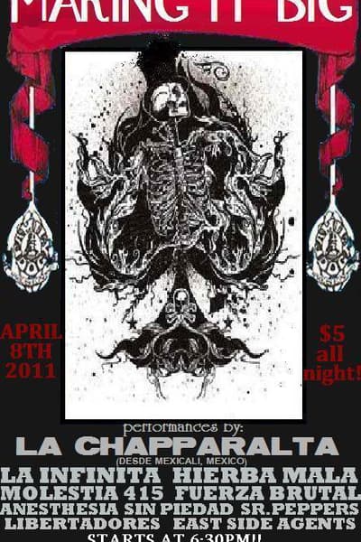 La Chapparalta Apr 8, 2011 Los Angeles