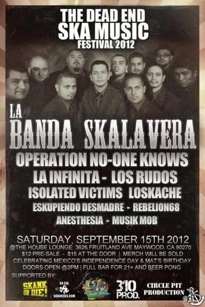 310 Prod., Circle Pit Production Sep 15, 2012 Maywood