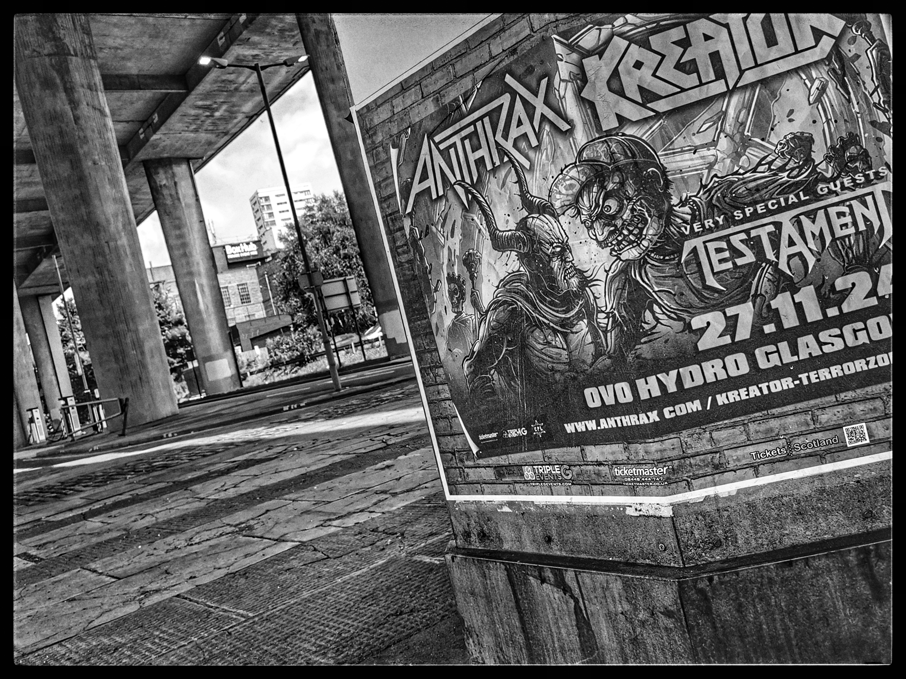 Anthrax, Kreator (Glasgow)