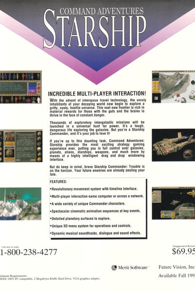 Command Adventures Starship Flyer