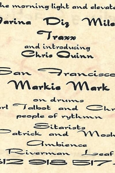 Markie Mark San Francisco