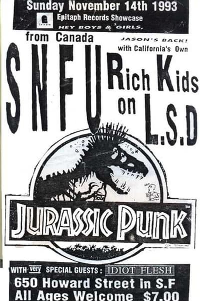 Rich Kids on L.S.D Nov 14, 1993 San Francisco