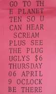 The Plug Uglys Apr 6, 1989