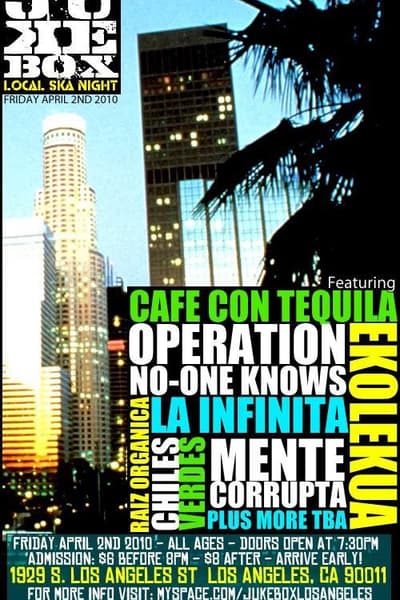 Cafe Con Tequila, Operation, No-One Knows
