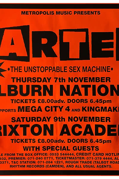 Mega City 4 Nov 7, 1991 London