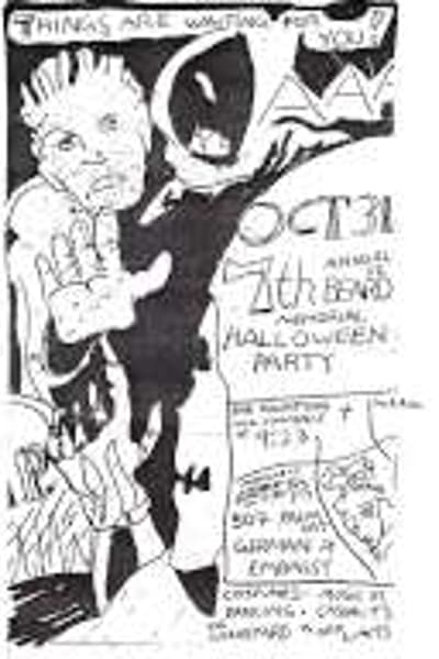 Annual 7th Ends Halloween Party Oct 31, 1993