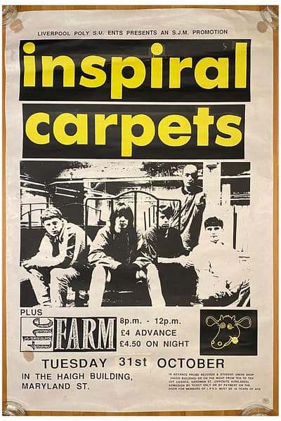 Inspiral Carpets, The Farm (Liverpool)