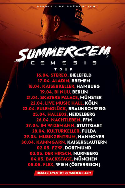 Banger Live Multiple cities (Germany/Austria)