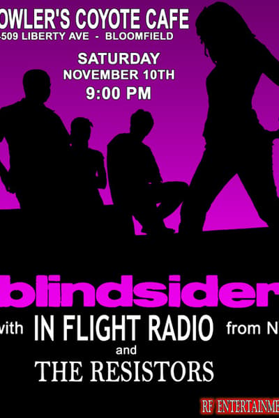 blindsider, In Flight Radio, The Resistors