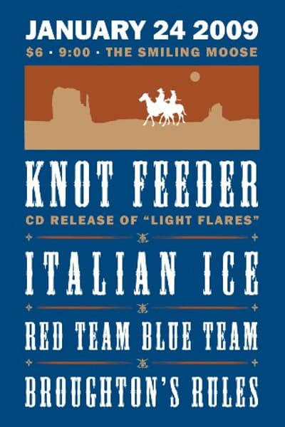Knot Feeder, Italian Ice, Red Team Blue Team