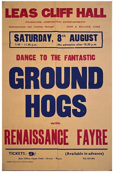 Ground Hogs, Renaissance Fayre (Folkestone)