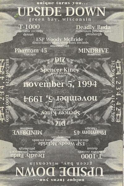 Upside Down Nov 5, 1994 Green Bay