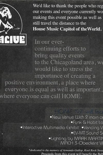 HOME Jan 1, 1997 Chicago