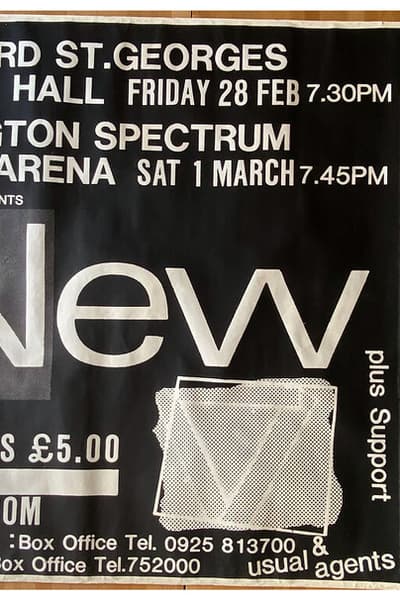 New Order Feb 28, 1986 Bradford / Warrington