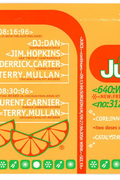 Juice Aug 16, 1996 Chicago
