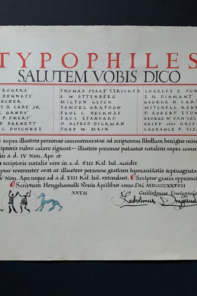 Typophiles