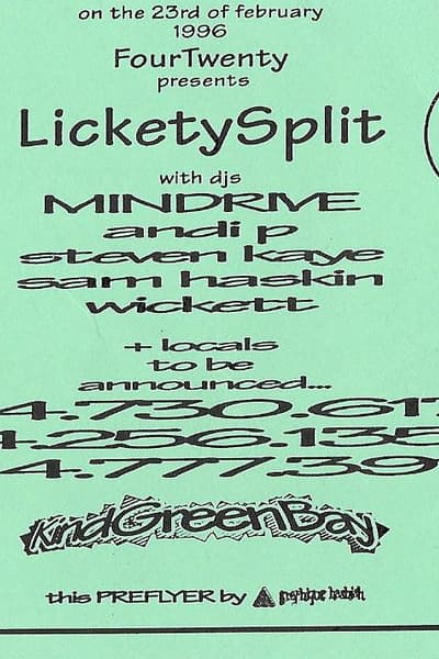 LicketySplit Feb 23, 1996 Green Bay