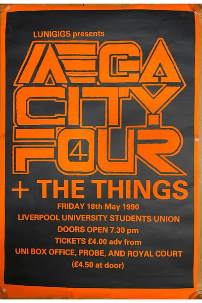 The Things May 18, 1990 Liverpool
