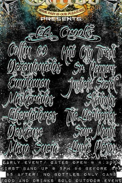 Maskarados Aug 27, 2011 Los Angeles
