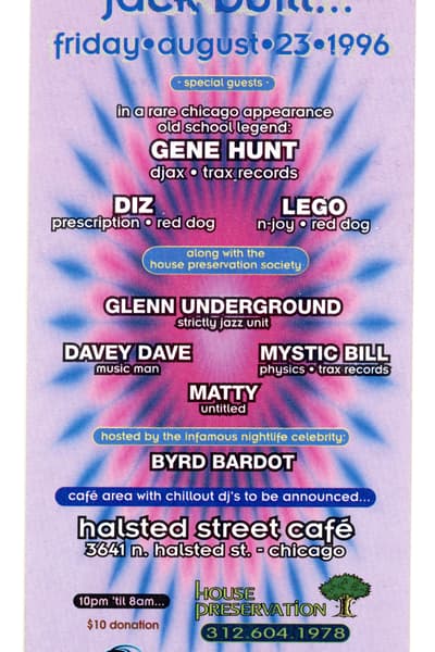 Gene Hunt Aug 23, 1996 Chicago