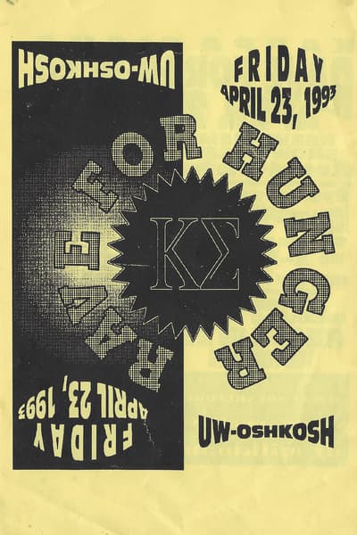 FOR HUNGER Apr 23, 1993 Oshkosh