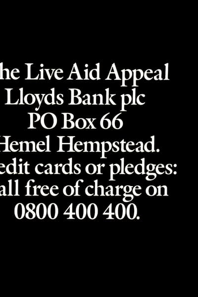 Live Aid Hemel Hempstead